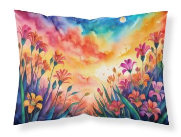 Alstroemerias in Color Standard Pillowcase Lightweight Super Soft Easy Care Decorative Artwork Pillowcase, Standard