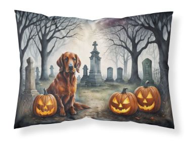 Irish Setter Spooky Halloween Standard Pillowcase Lightweight Super Soft Easy Care Decorative Artwork Pillowcase, Standard