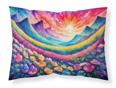 Petunias in Color Standard Pillowcase Lightweight Super Soft Easy Care Decorative Artwork Pillowcase, Standard