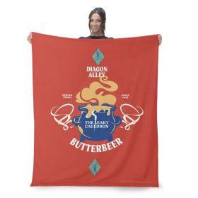 Warner Bros. Harry Potter Leaky Cauldron Silk Touch Throw Blanket 40X50 Inches
